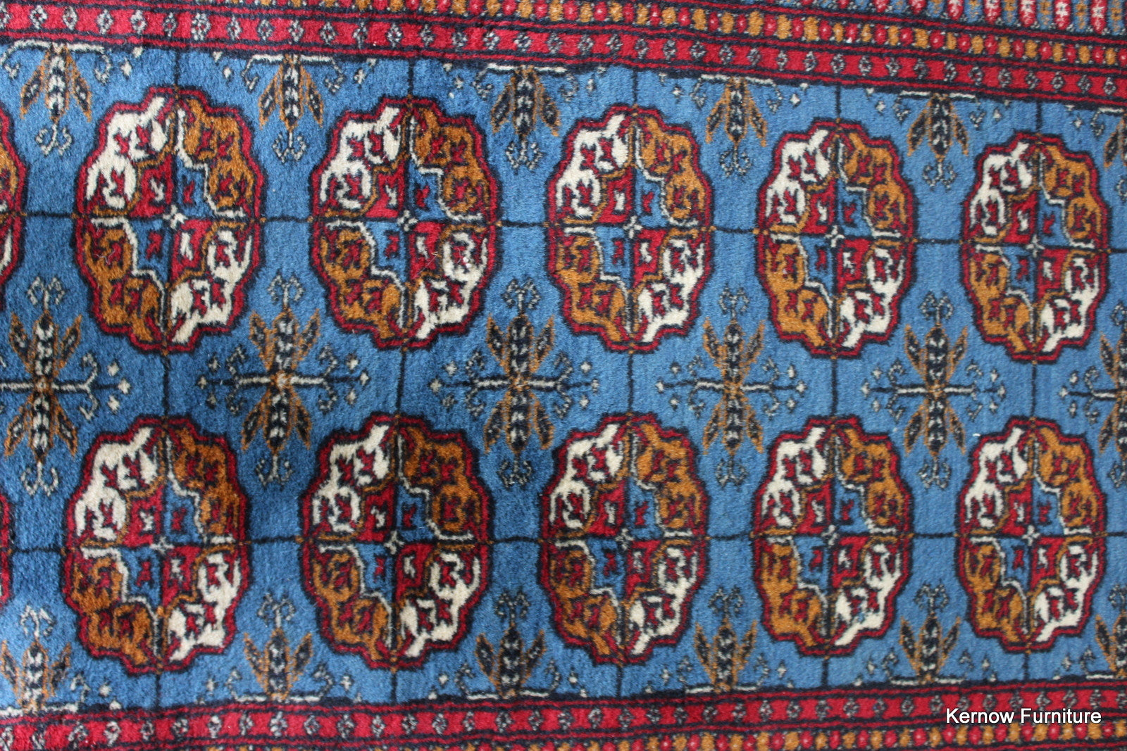 Blue Bokhara Rug - Kernow Furniture