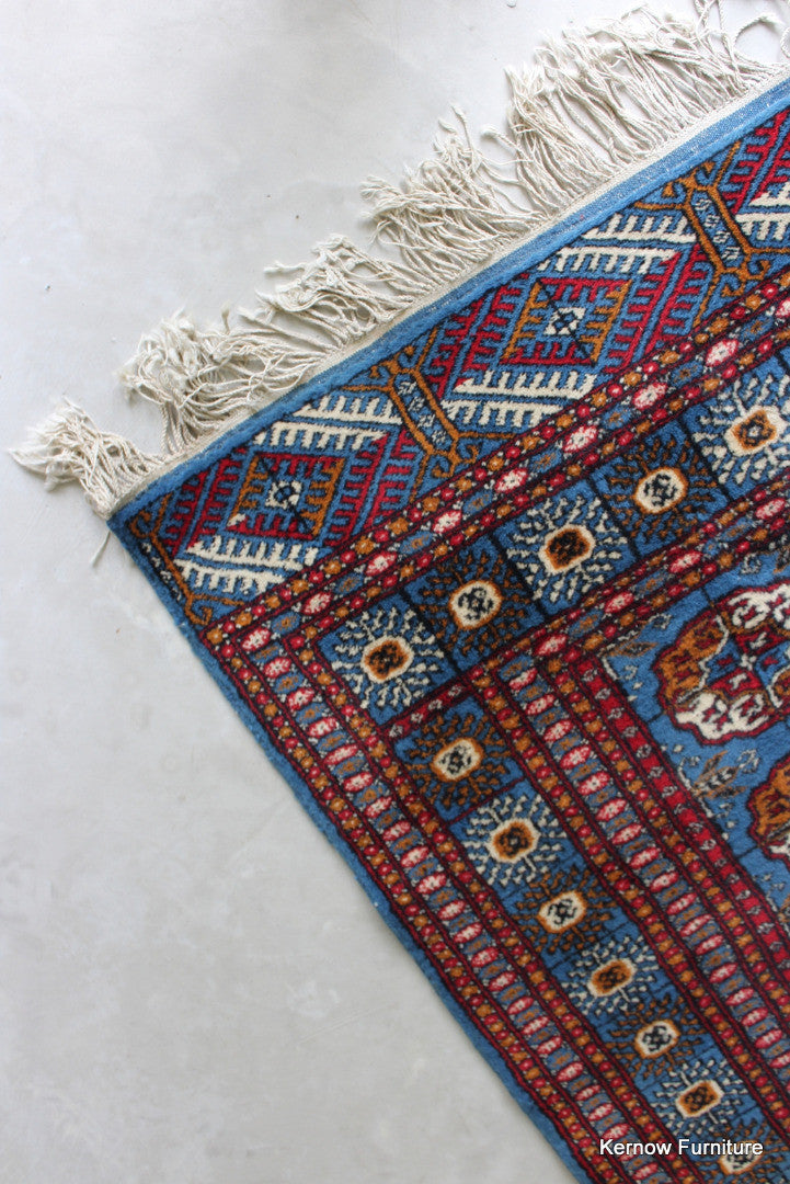 Blue Bokhara Rug - Kernow Furniture