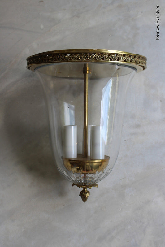 Brass Ceiling Light - Kernow Furniture