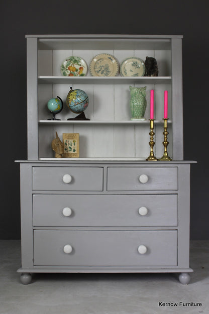 Painted Victorian Dresser - Kernow Furniture