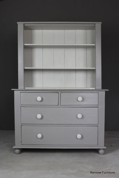 Painted Victorian Dresser - Kernow Furniture