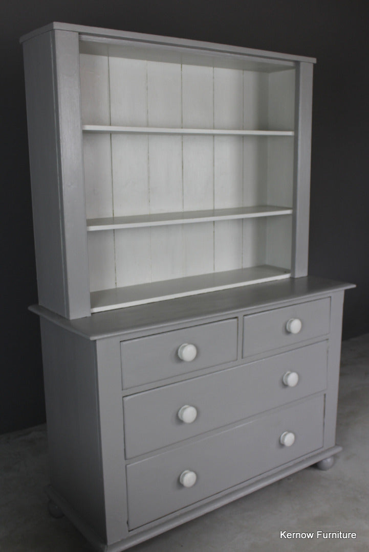 Painted Victorian Dresser - Kernow Furniture