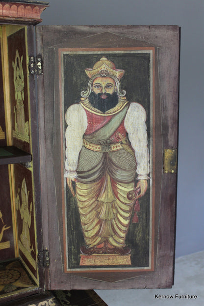 Painted Indian Cabinet - Kernow Furniture