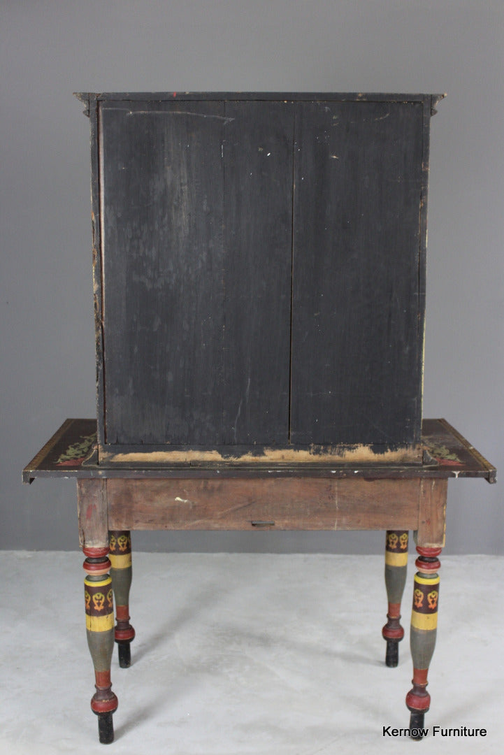 Painted Indian Cabinet - Kernow Furniture