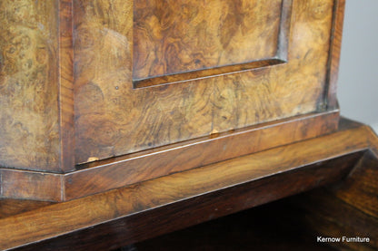 Burr Walnut Bonheur Du Jour - Kernow Furniture