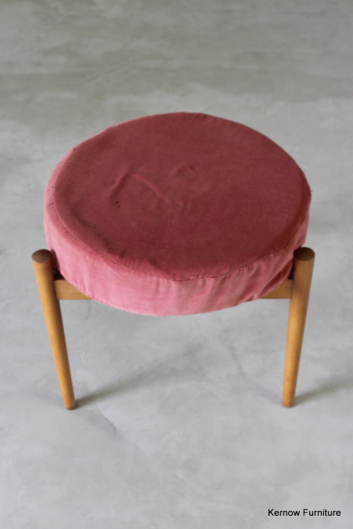 Retro Beech Stool - Kernow Furniture