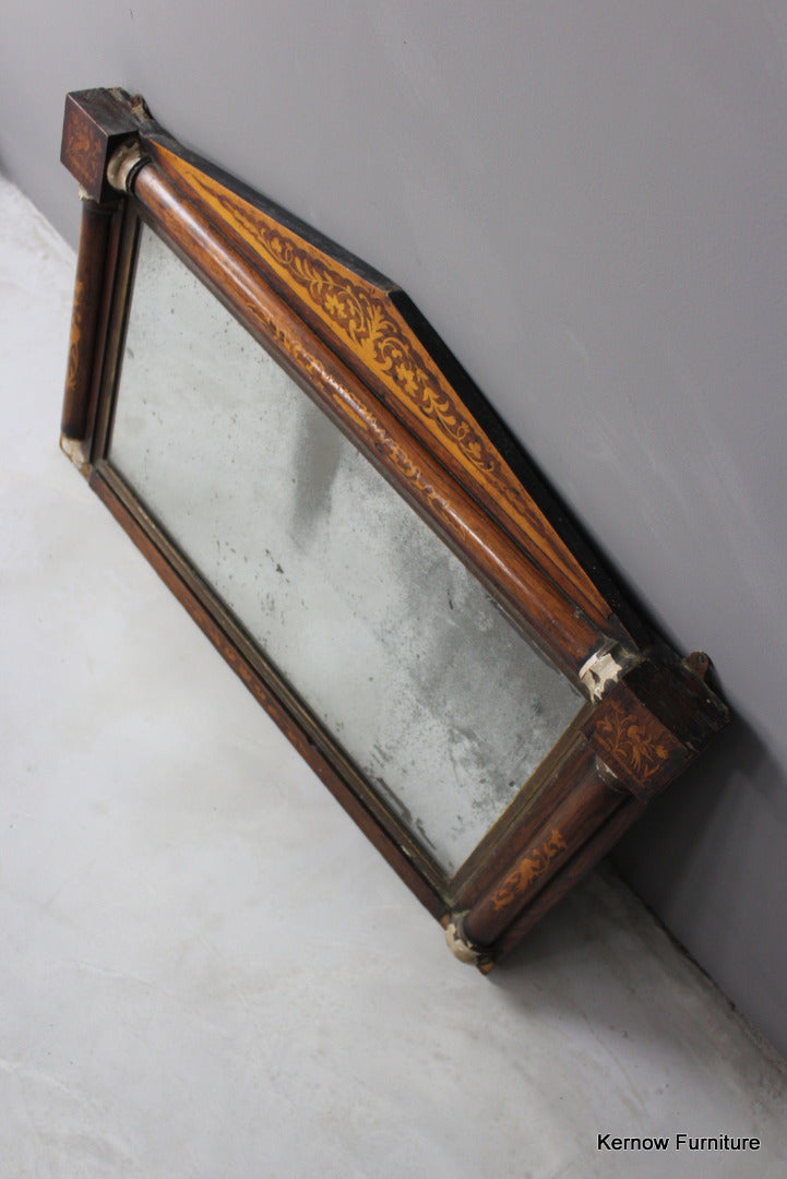 Regency Marquetry Mirror - Kernow Furniture