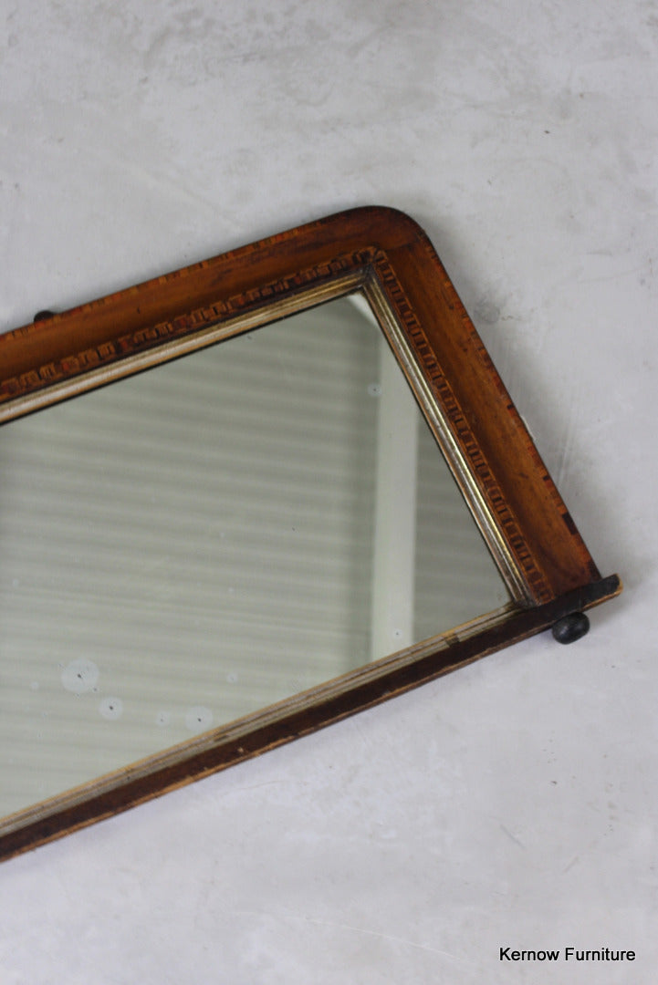 Edwardian Tunbridge Overmantle Mirror - Kernow Furniture