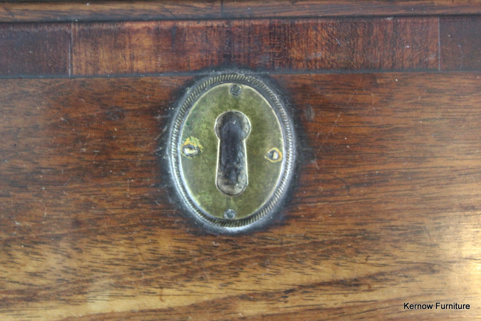 Antique Mahogany Writing Bureau - Kernow Furniture