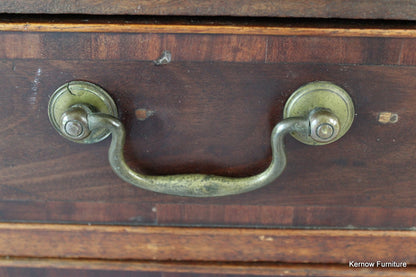 Antique Mahogany Writing Bureau - Kernow Furniture