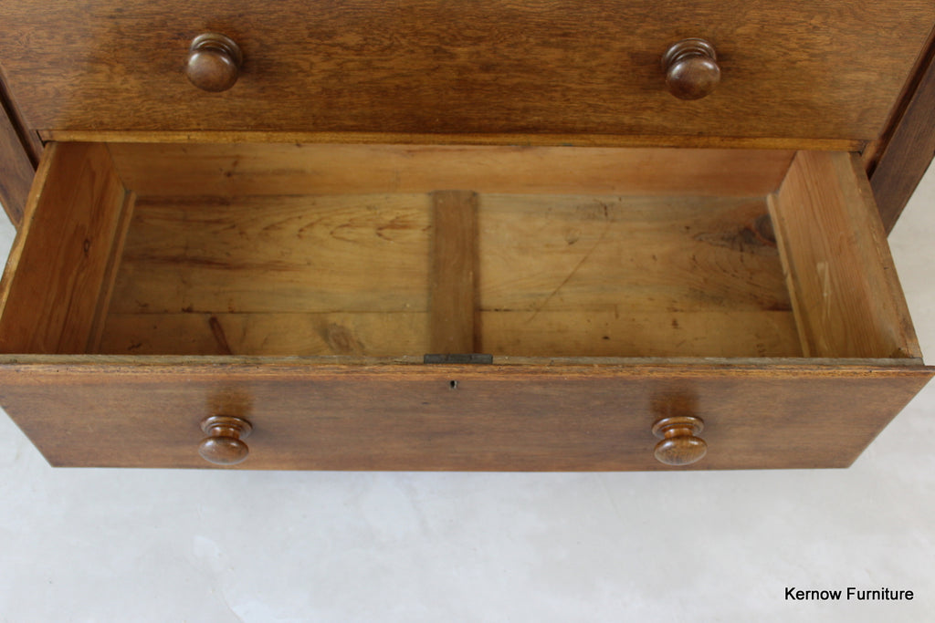 Victorian Oak Scotch Chest - Kernow Furniture