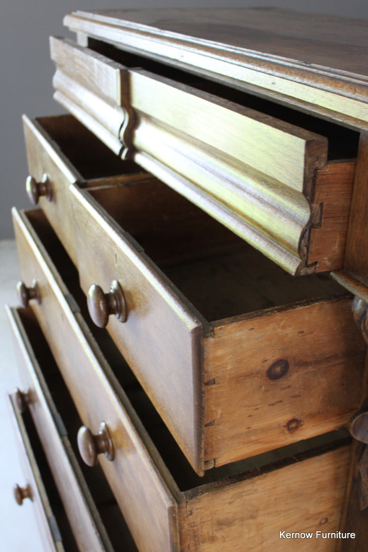 Victorian Oak Scotch Chest - Kernow Furniture