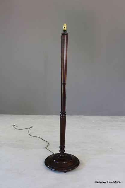 Wooden Standard Lamp - Kernow Furniture