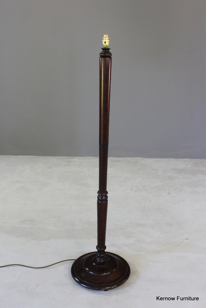 Wooden Standard Lamp - Kernow Furniture