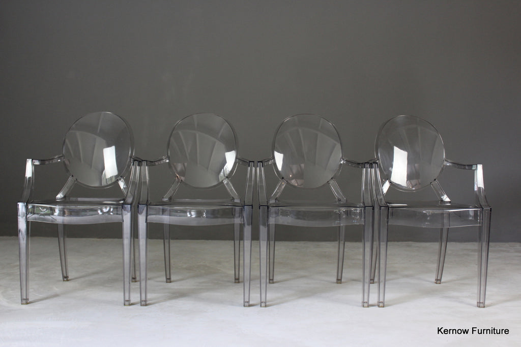 4 Kartell Ghost Chairs - Kernow Furniture