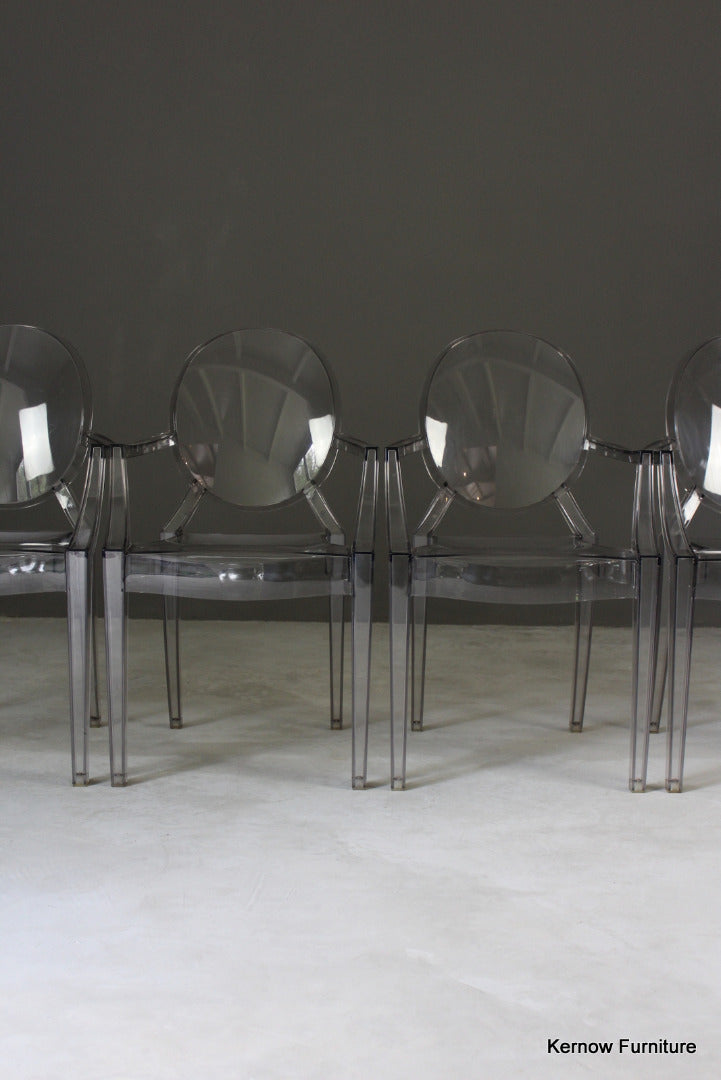 4 Kartell Ghost Chairs - Kernow Furniture