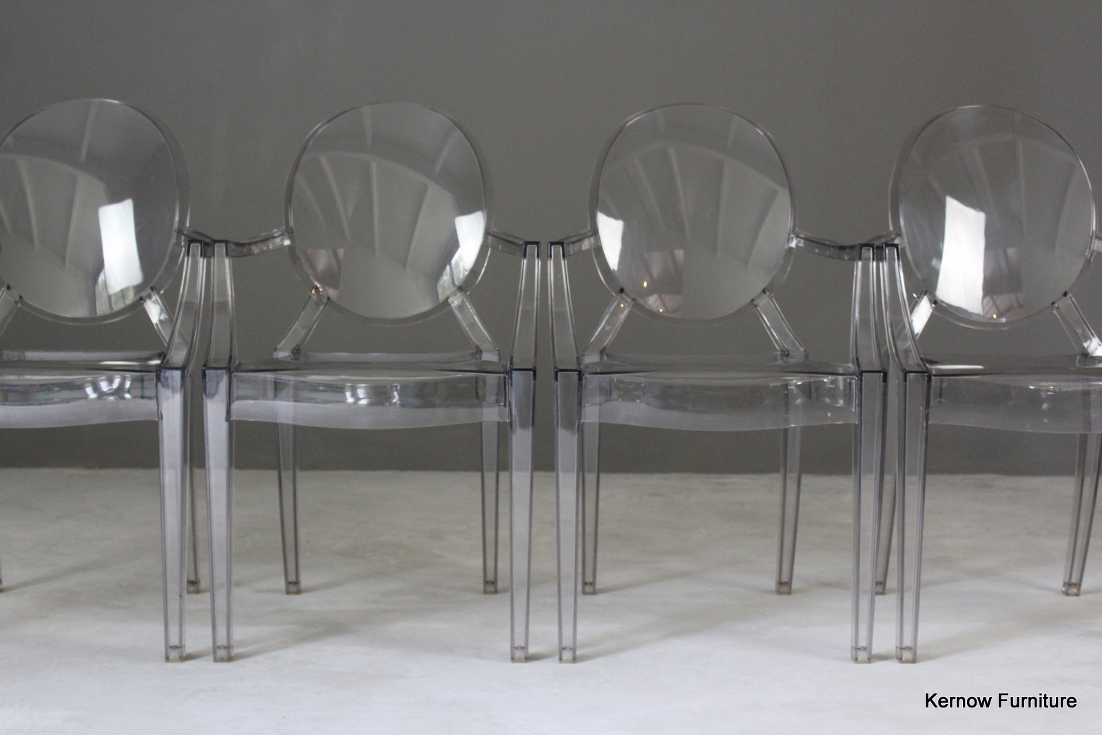 4 Kartell Ghost Chairs - Kernow Furniture