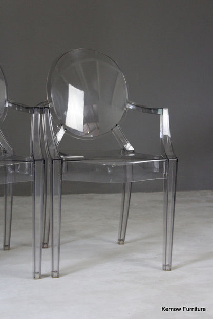 4 Kartell Ghost Chairs - Kernow Furniture