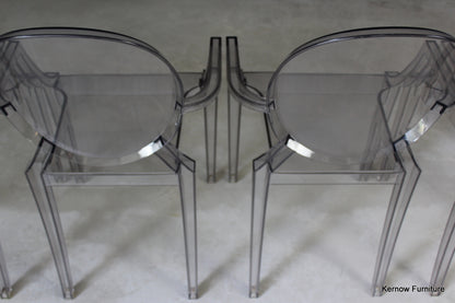 4 Kartell Ghost Chairs - Kernow Furniture