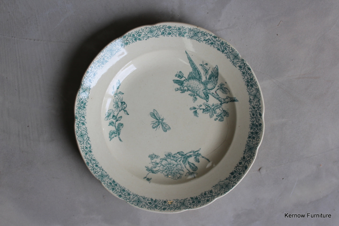 Antique French Plate - Kernow Furniture