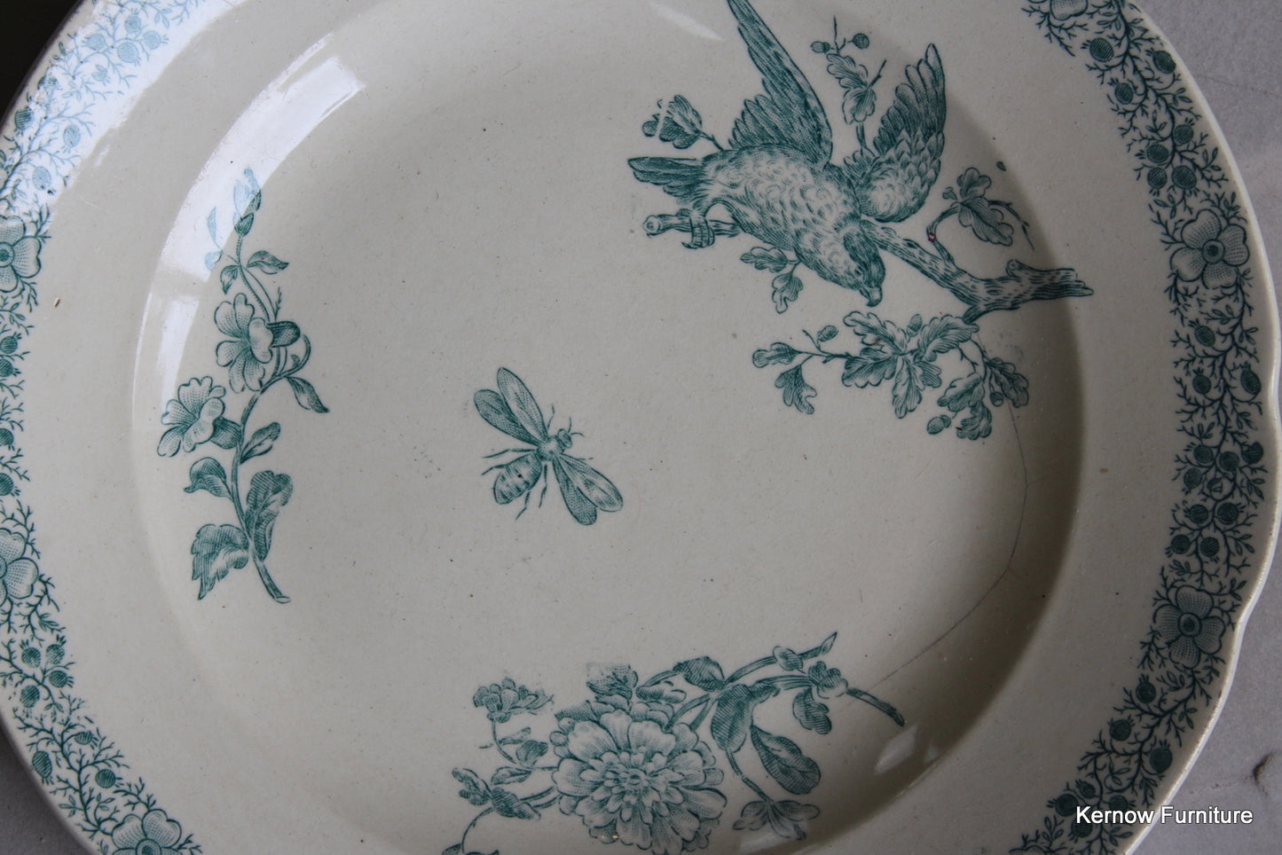 Antique French Plate - Kernow Furniture