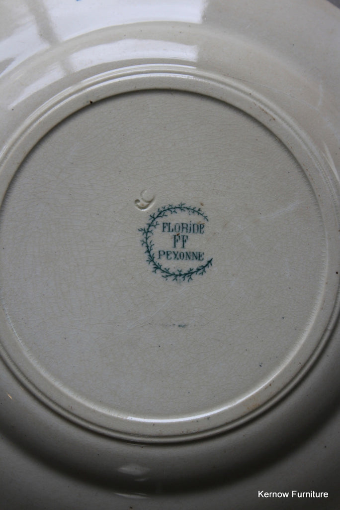 Antique French Plate - Kernow Furniture
