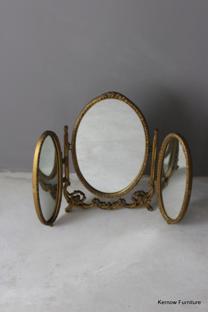 Vintage Dressing Table Mirror - Kernow Furniture