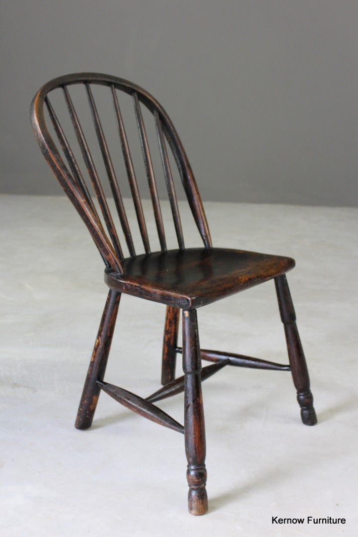 Rustic Elm Hoop & Stick Chair - Kernow Furniture