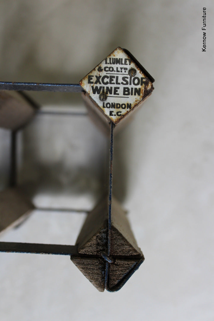 Vintage Bottle Rack - Kernow Furniture