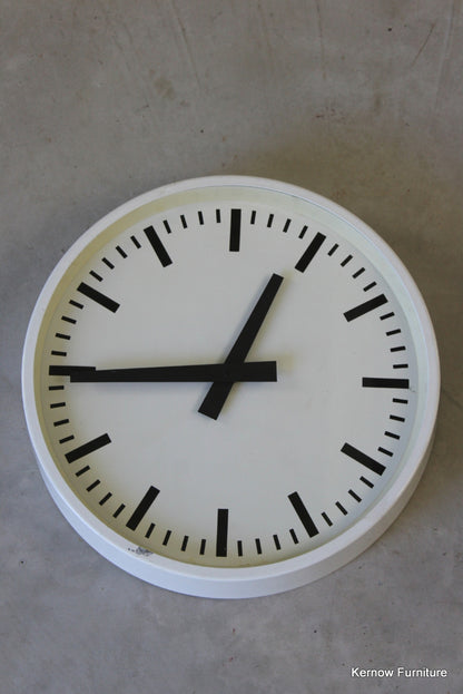 Vintage Industrial Wall Clock - Kernow Furniture