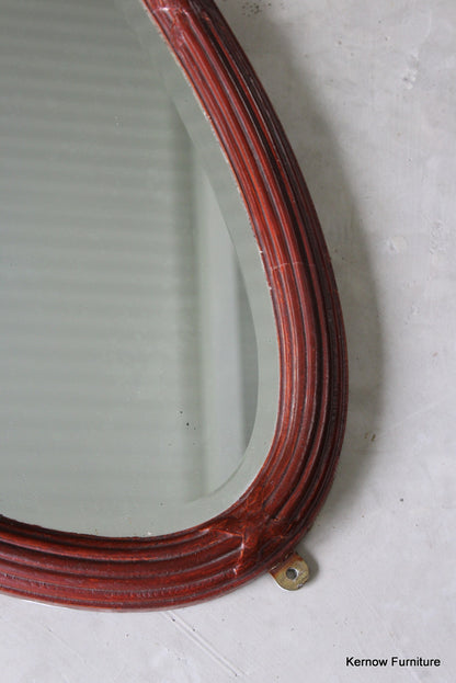 Large Oval Edwardian Mirror - Kernow Furniture