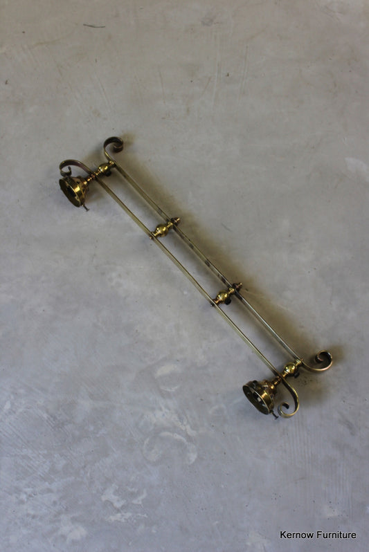 Brass Ceiling Light - Kernow Furniture