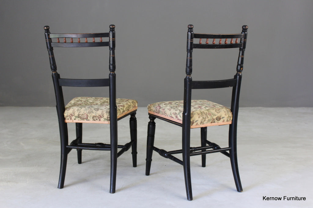 Pair Aesthetic Occasional Chairs - Kernow Furniture