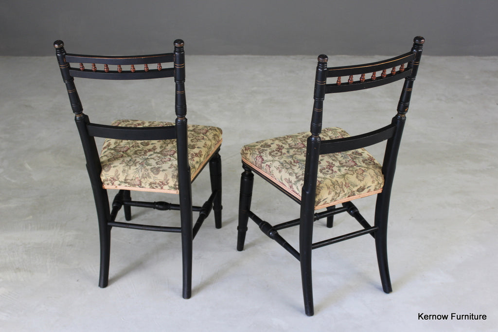 Pair Aesthetic Occasional Chairs - Kernow Furniture
