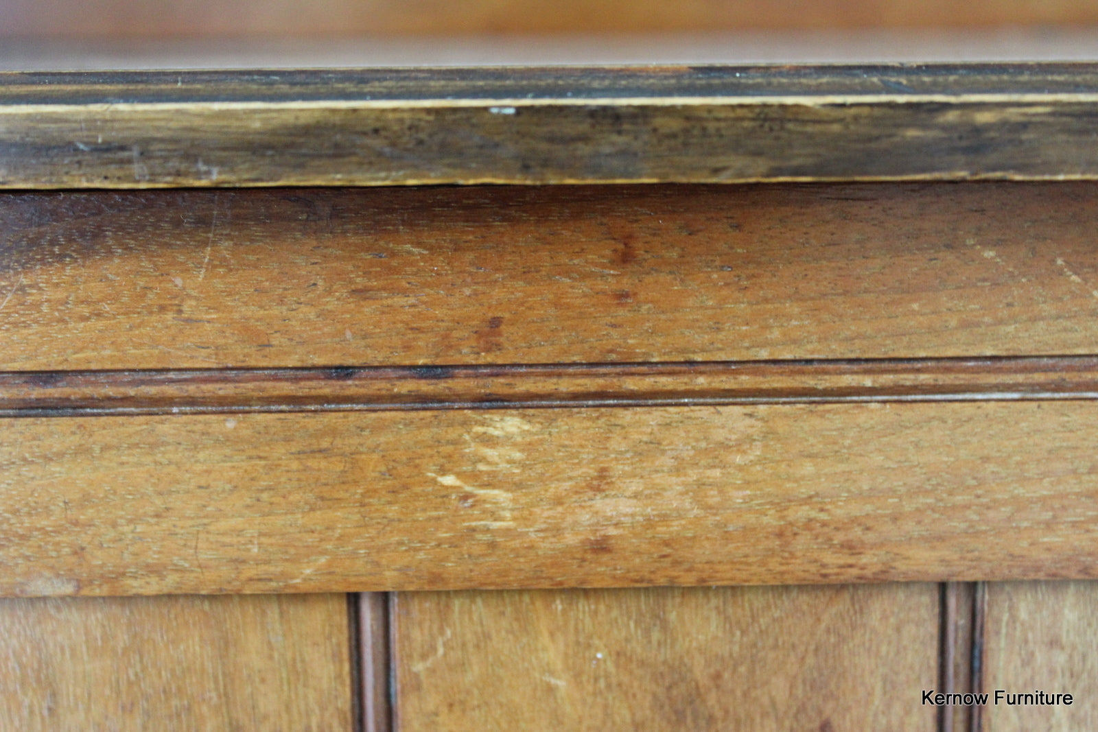 Edwardian Walnut Bedside Cabinet - Kernow Furniture