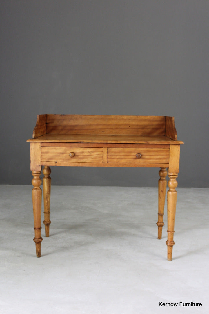 Antique Satin Birch Side Table - Kernow Furniture