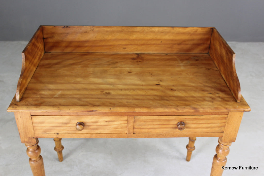 Antique Satin Birch Side Table - Kernow Furniture