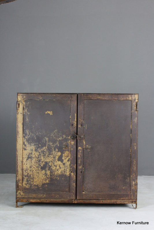 Large Industrial Cabinet - Kernow Furniture