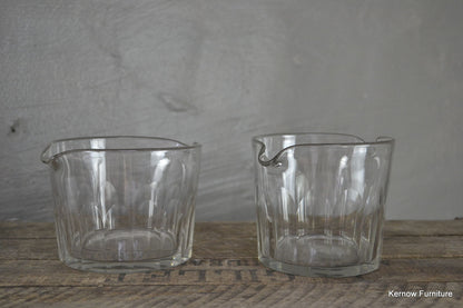 Pair 19th Century Wine Glass Rinser - Kernow Furniture