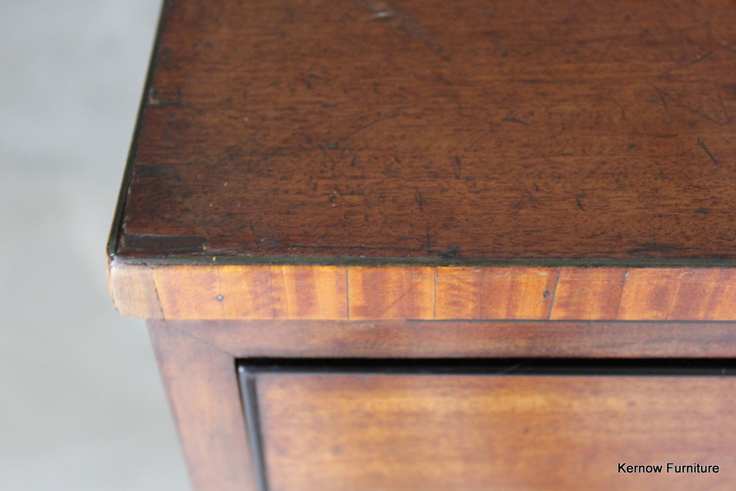 Antique Mahogany Chest of Drawers - Kernow Furniture