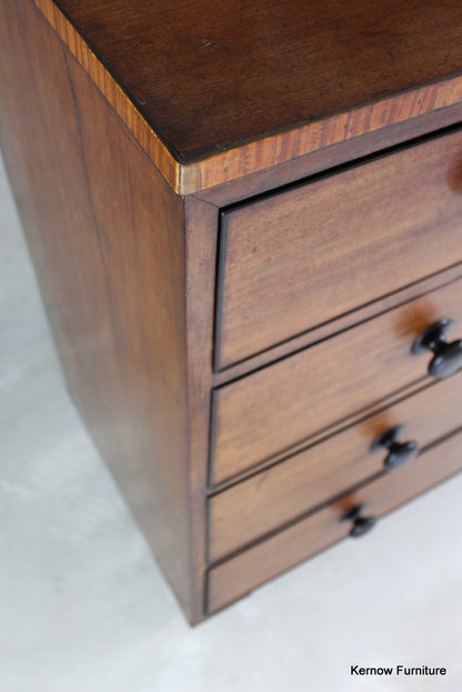 Antique Mahogany Chest of Drawers - Kernow Furniture