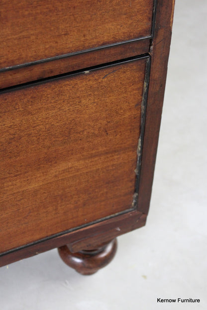 Antique Mahogany Chest of Drawers - Kernow Furniture