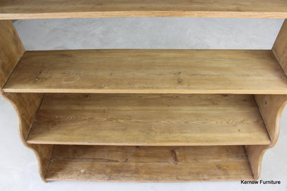 Antique Pine Bookcase - Kernow Furniture