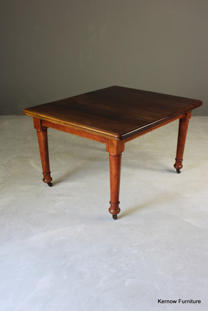 Antique Mahogany Extending Dining Table - Kernow Furniture