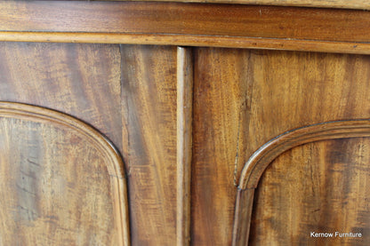 Victorian Mahogany Barrel Desk - Kernow Furniture