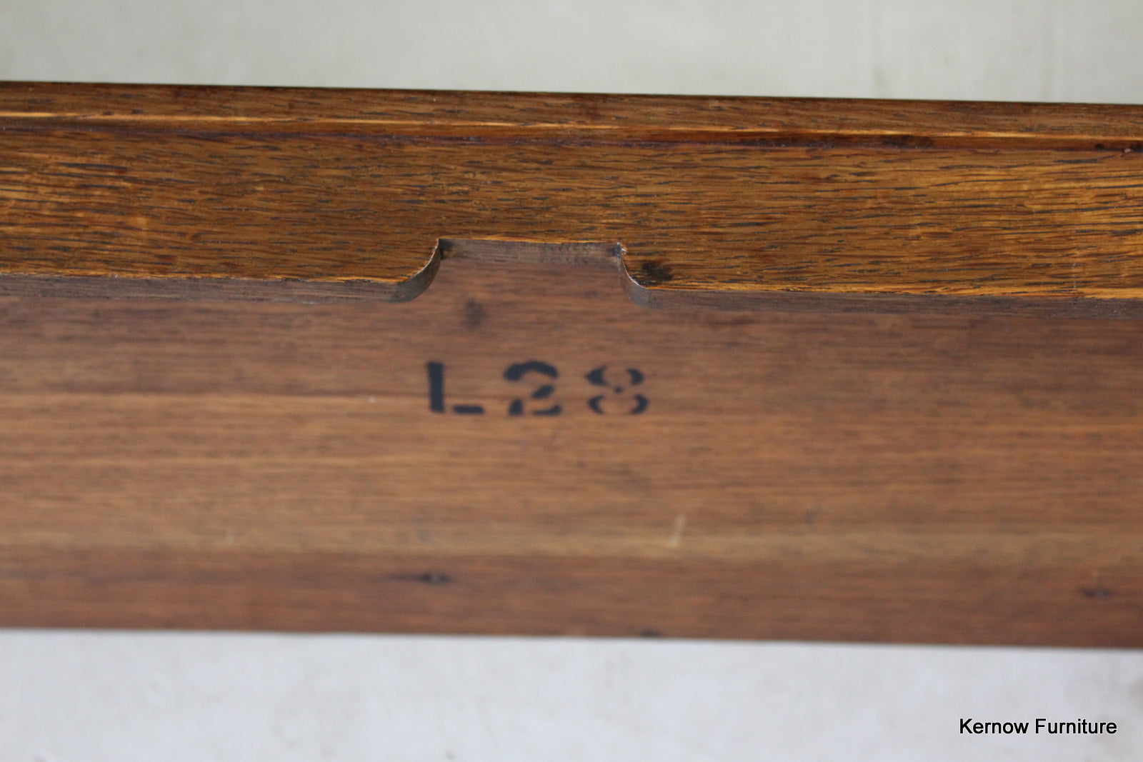 Early 20th Century Oak Book Trough - Kernow Furniture