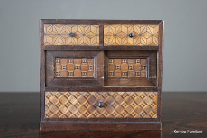 Japanese Marquetry Jewellery Box - Kernow Furniture