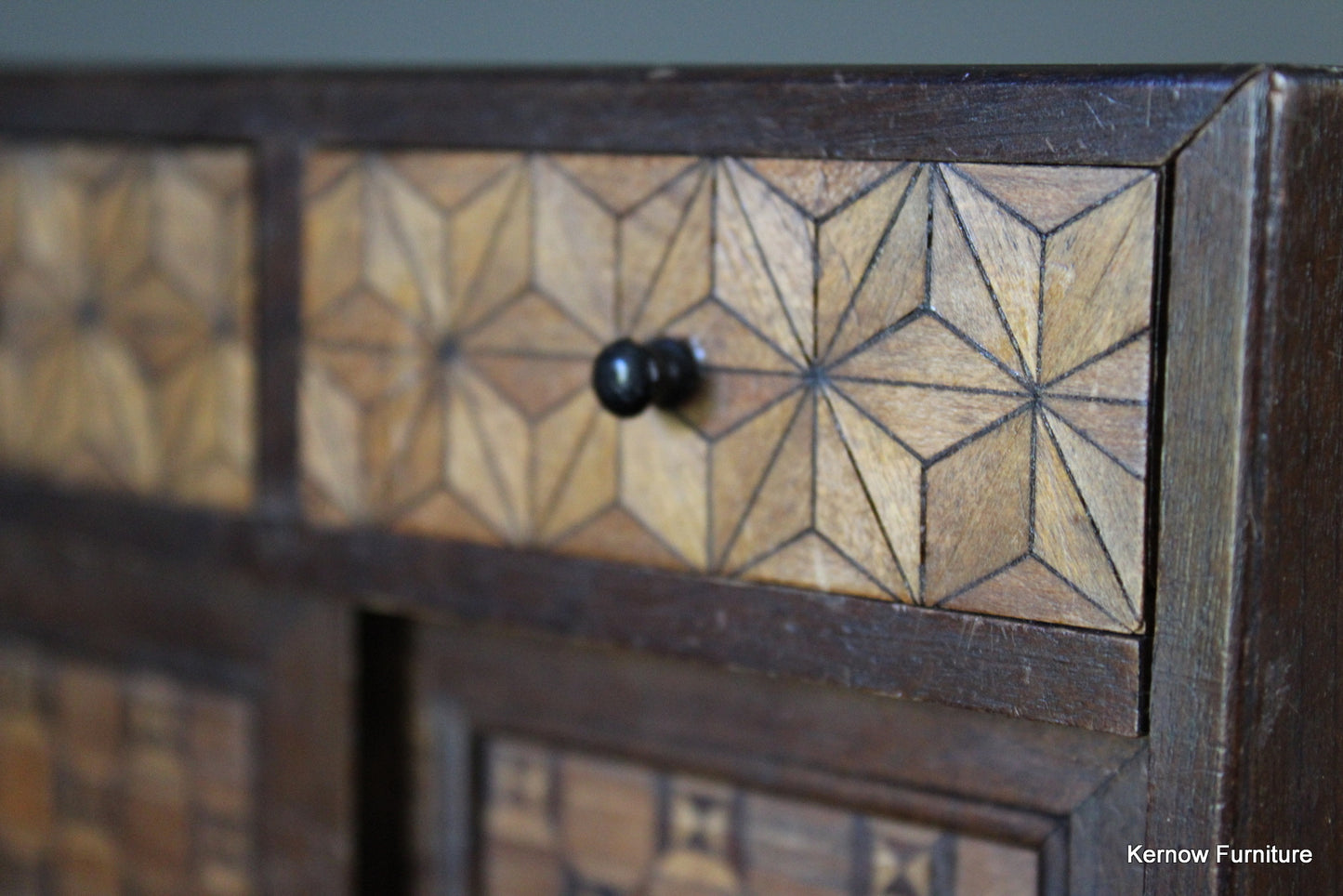 Japanese Marquetry Jewellery Box - Kernow Furniture