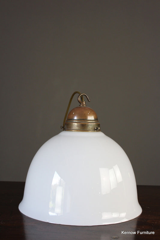 Large Opaline Ceiling Light - Kernow Furniture