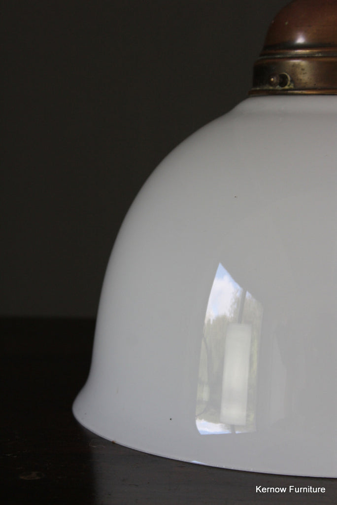 Large Opaline Ceiling Light - Kernow Furniture